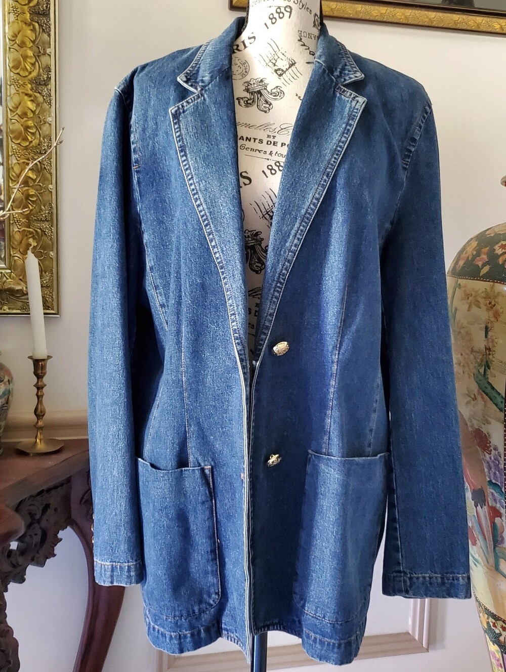 Vintage Lauren Jeans Co Ralph Lauren Denim Blazer